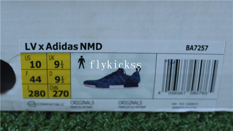 LVS x Adidas NMD R1 Denim Blue Real boost